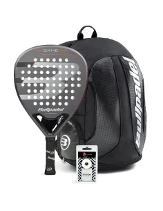 Pack Bullpadel Game Power Grau Rucksack Avant